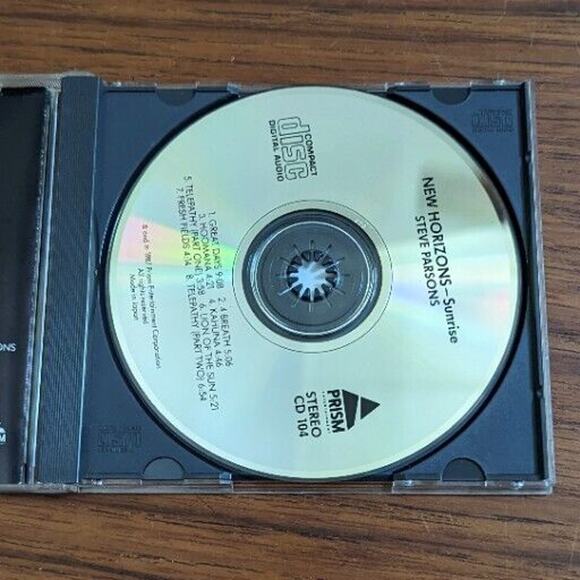 Steve Parsons New Horizons Sunrise CD 1987 - Picture 3 of 4